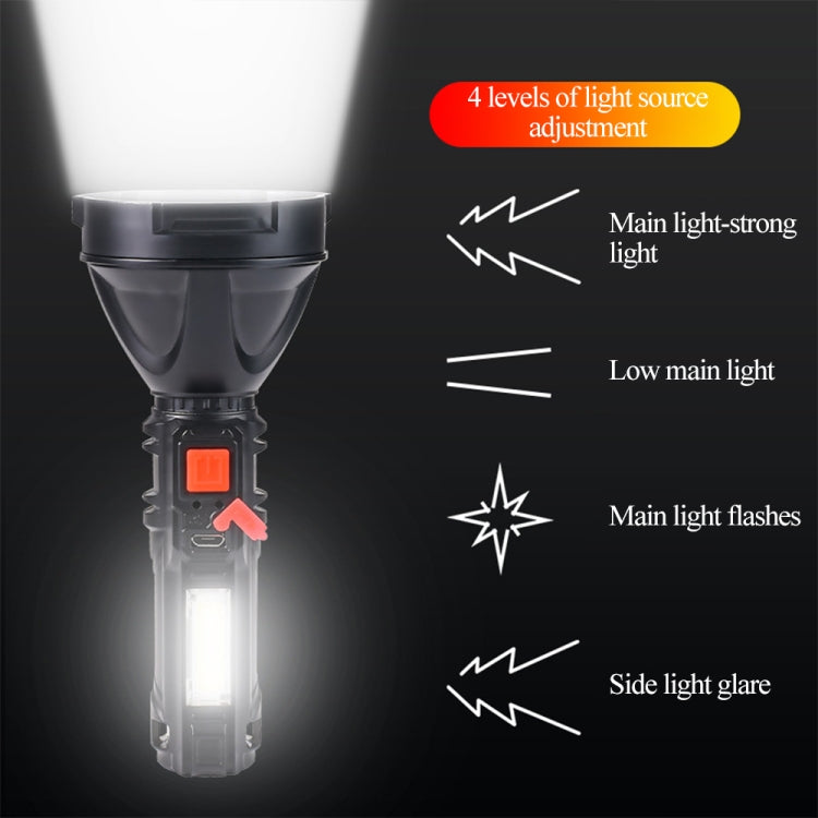 COB-Arbeitslicht-Long-Shot-USB-Strong-Taschenlampe