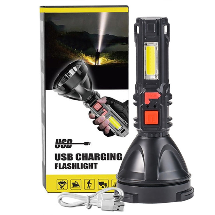 COB-Arbeitslicht-Long-Shot-USB-Strong-Taschenlampe
