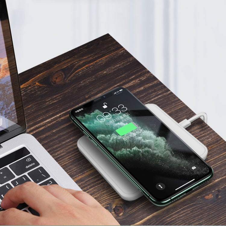 15W Wireless Ladegerät für iPhones & Android Geräte. inkl. Adapter USB-C/Lightning/MicroUSB