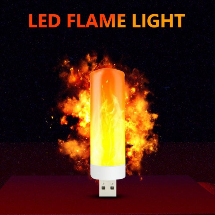 USB Candlelight LED Imitation Flammenlampe