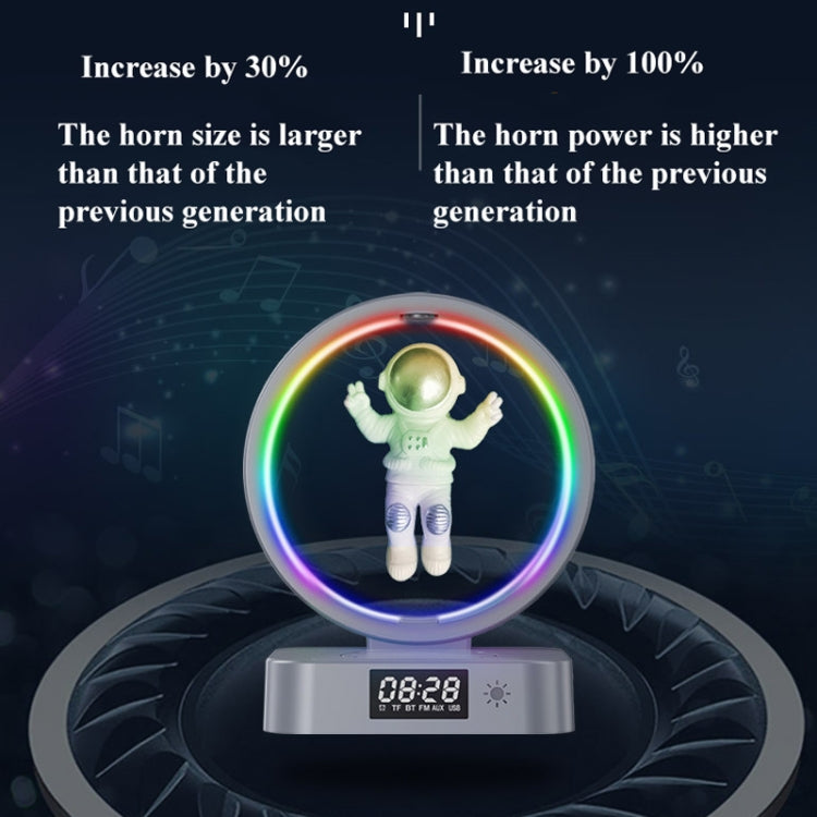 Magnetic Levitation Astronaut TWS Bluetooth-Lautsprecher mit RGB-Licht