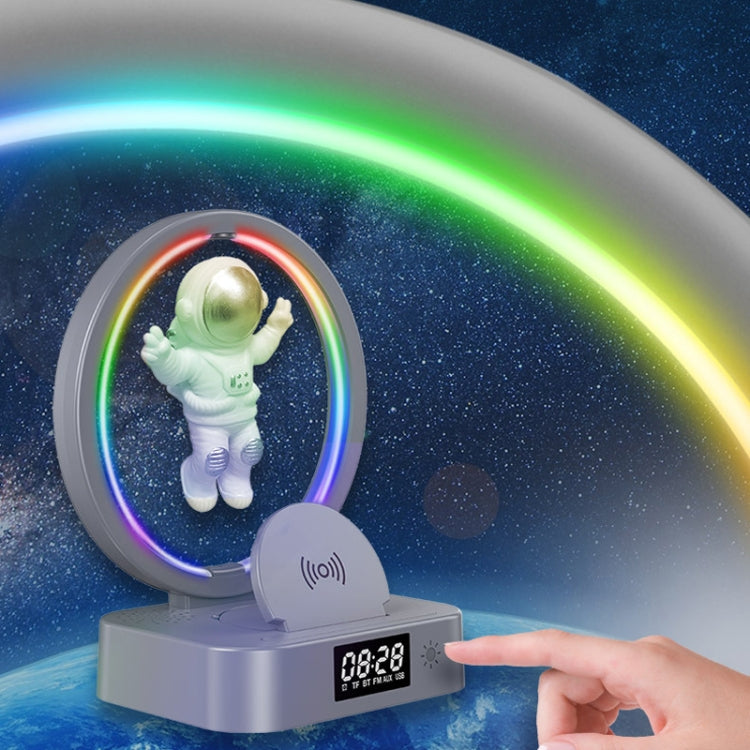 Magnetic Levitation Astronaut TWS Bluetooth-Lautsprecher mit RGB-Licht