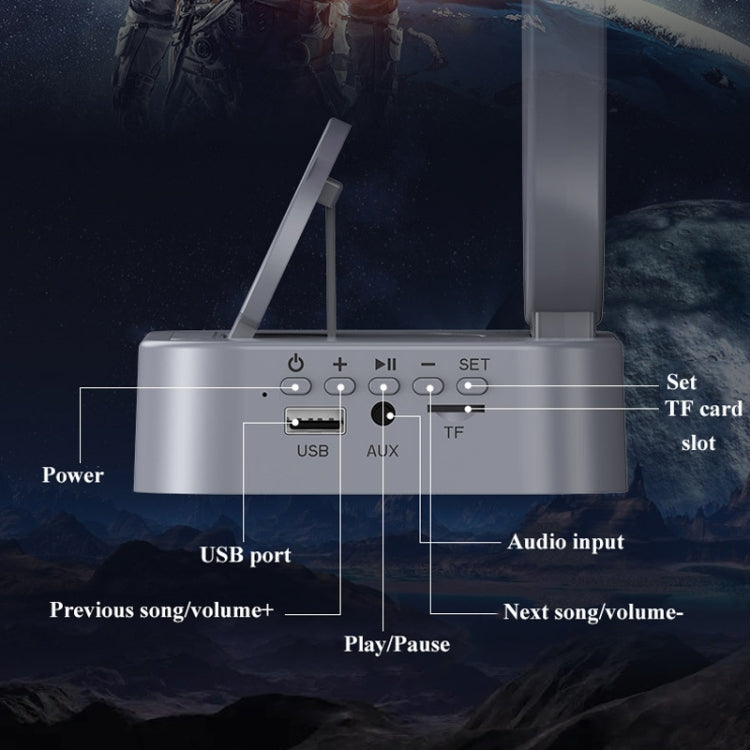 Magnetic Levitation Astronaut TWS Bluetooth-Lautsprecher mit RGB-Licht
