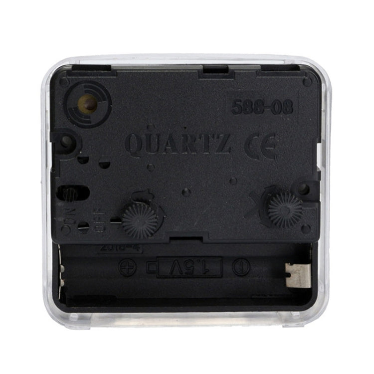 Quadratischer Mini Wecker Transparentes Gehäuse Blau/Rosa/Weiss/Grün