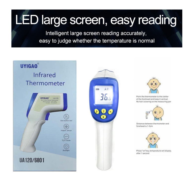 Berührungsloses Stirnkörper-Infrarot-Thermometer | #Elektroniktrade.ch#