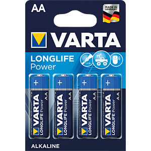Alkaline Batterie Longlife Power, AA (Mignon), 4er-Pack | #Elektroniktrade.ch#