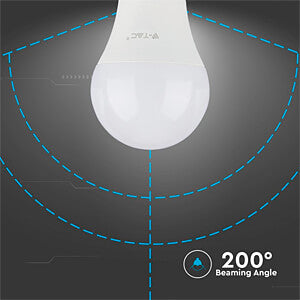 VT-7262 LED-Lampe E27, 9 W, 806 lm, 6000 K
