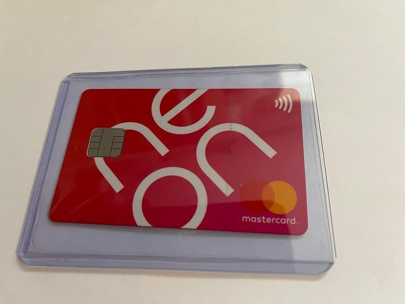 Plastikhülle für Kreditkarten oder Ausweise