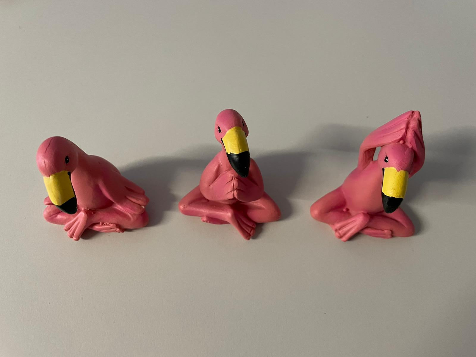 Flamingo Joga 3er Set Dekoration