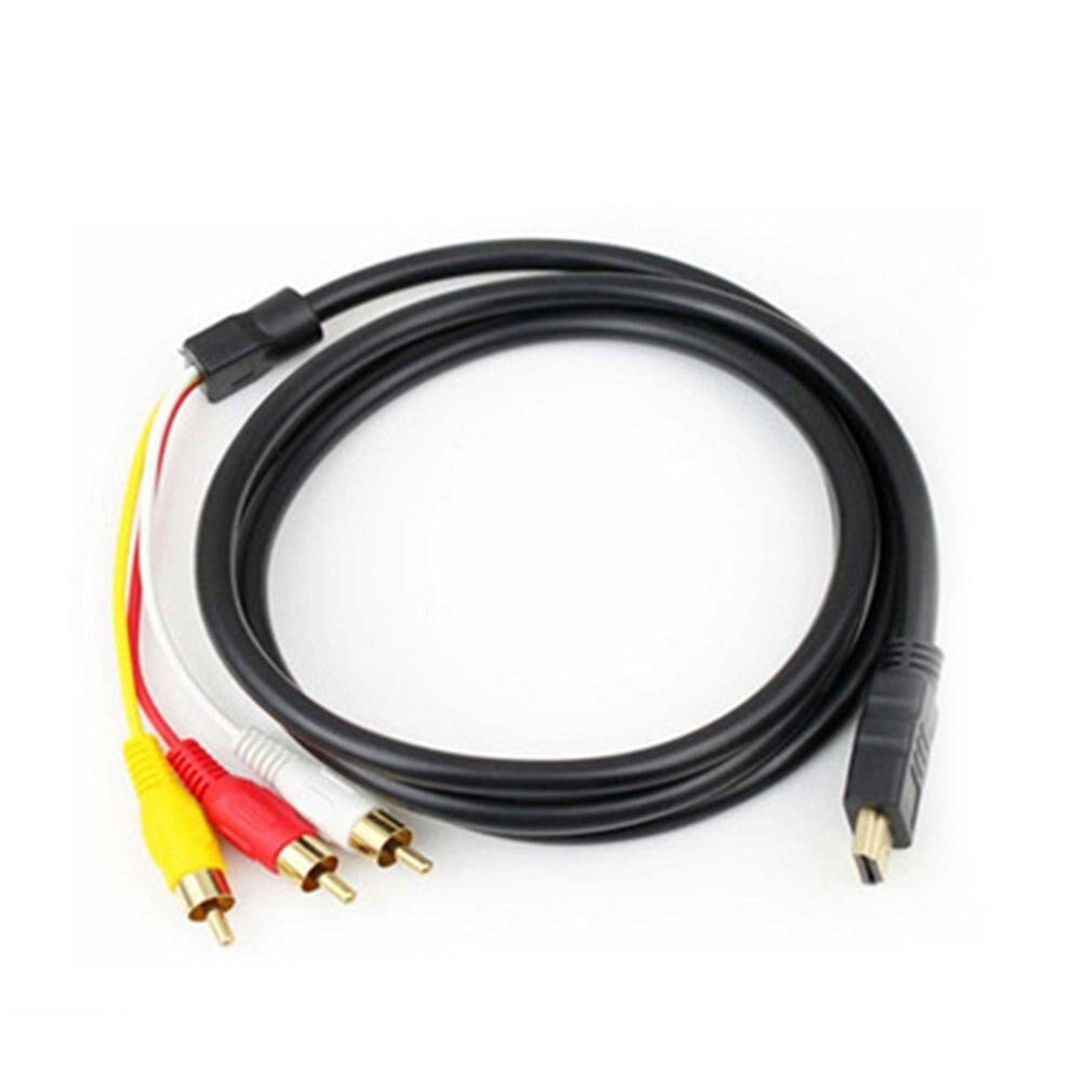 HDMI auf VGA / RCA Chinch Adapter Kabel 1m | #Elektroniktrade.ch#