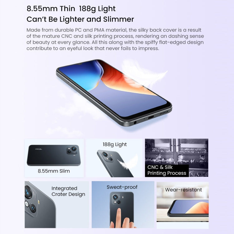 Blackview Oscal Blackview OSCAL C80, 8GB+128GB, 50MP Kamera Elektroniktrade Switzerland