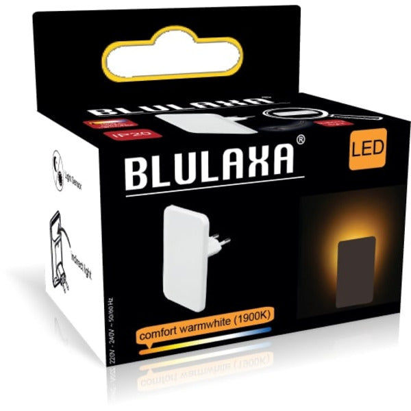 Blulaxa Blulaxa 0,3-W-LED-Orientierungslicht-/Nachtlicht MOON, Dämmerungssensor, Netzbetrieb, 1900 K Elektroniktrade Switzerland