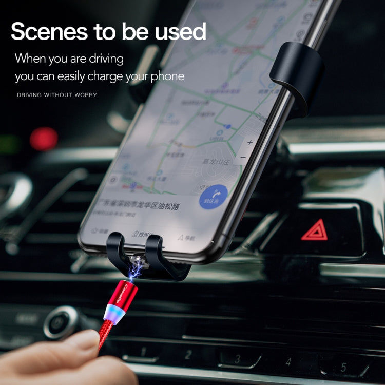 CaseMe 3 in 1 Magnet-Ladekabel Typ C / 8 Pin / Micro USB zu USB für Serie 1, Länge: 1 m Elektroniktrade Switzerland