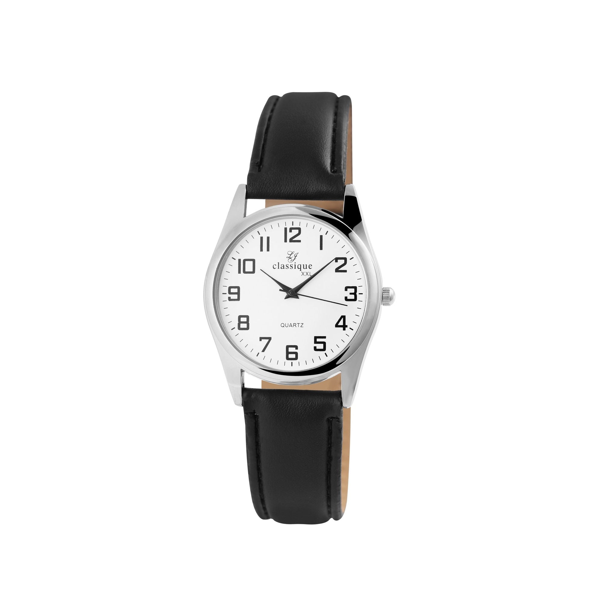 Classique Classique Herrenuhr mit Lederimitationsarmband Elektroniktrade Switzerland