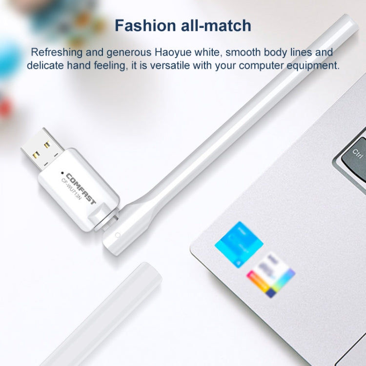 COMFAST COMFAST CF-WU713N 300 Mbit / s Wifi USB-Netzwerkadapter Elektroniktrade Switzerland