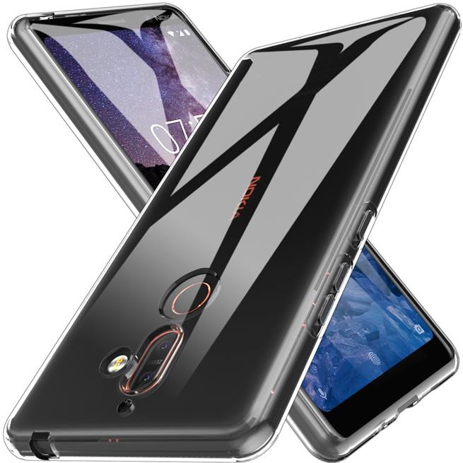 Schutzhülle für Nokia 7 Plus Transparent | #Elektroniktrade.ch#