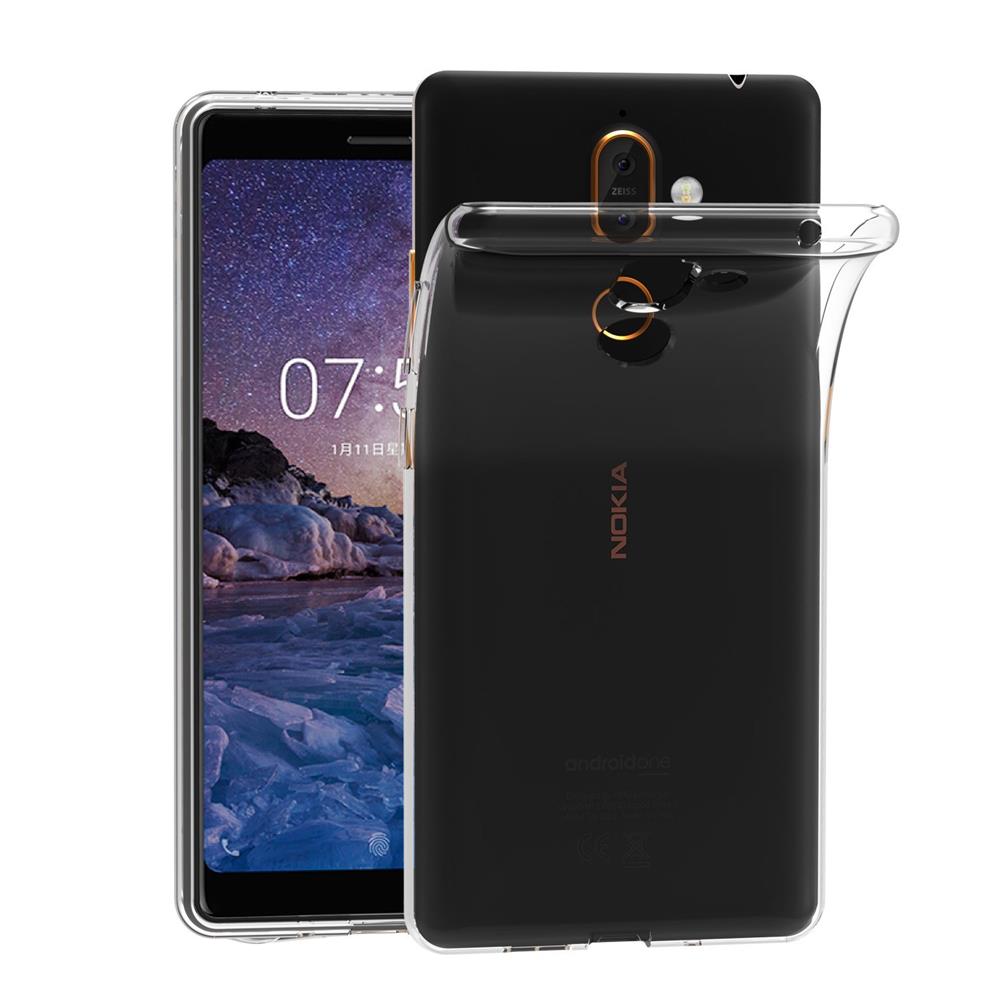 Schutzhülle für Nokia 7 Plus Transparent | #Elektroniktrade.ch#