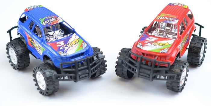 Grosser Geländewagen mit Antrieb Nur noch in Rot verfügbar