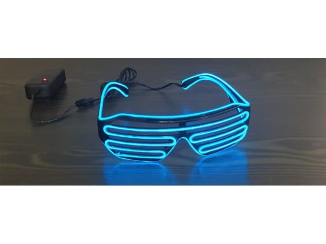 EB LED Disco Party Brille in Lila elektroniktrade Switzerland