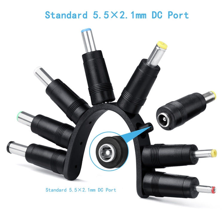 Elektroniktrade 12 in 1 DC-Netzkabel USB-Multifunktionsaustausch-Stecker USB-Ladekabel (schwarz) Elektroniktrade Switzerland
