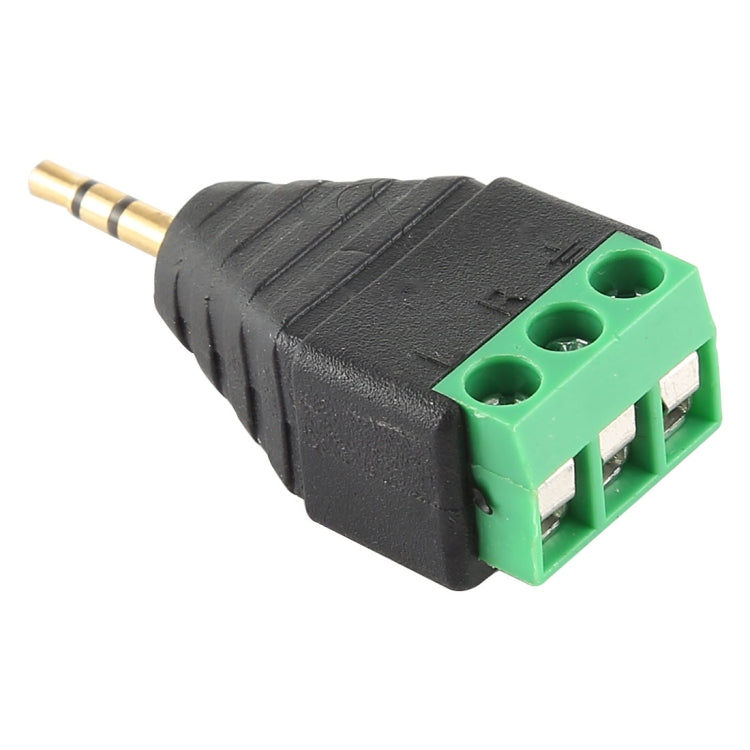 Elektroniktrade 2,5 mm Stecker 3-poliger 3-poliger Klemmenblock Stereo-Audioanschluss Elektroniktrade Switzerland