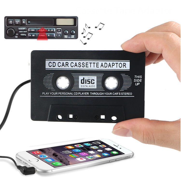 Elektroniktrade 3,5 mm Klinkenstecker CD Autokassette Stereo Adapter Bandkonverter AUX-Kabel CD-Player Elektroniktrade Switzerland