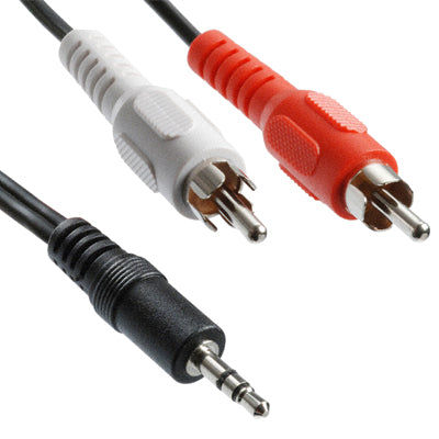 Elektroniktrade 3,5 mm Stereo-Chinch zu Klinke Kabel 5m Elektroniktrade Switzerland