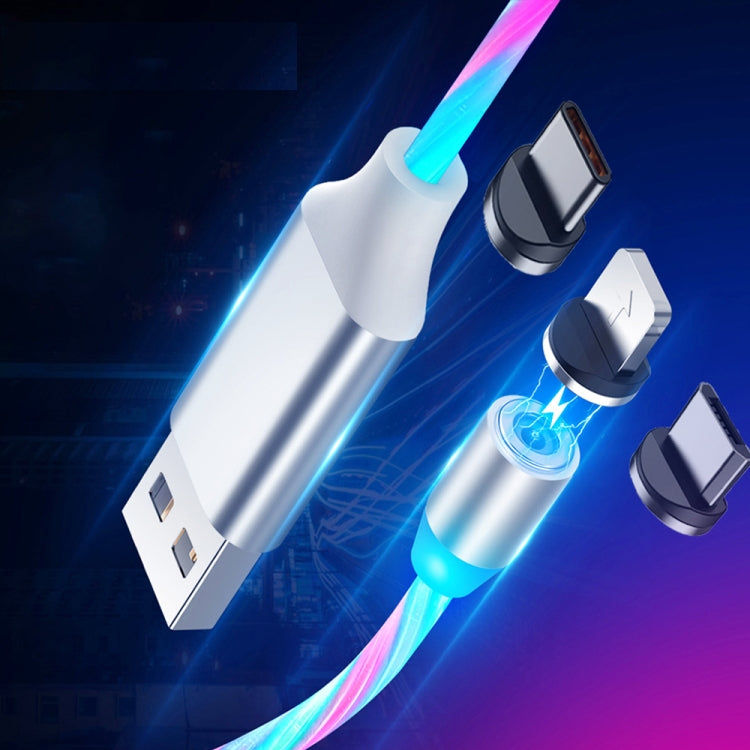 Elektroniktrade 3 in 1 USB bis 8 Pin + Typ-C / USB-C + MicroUSB LED Kabel 1/2m Elektroniktrade Switzerland