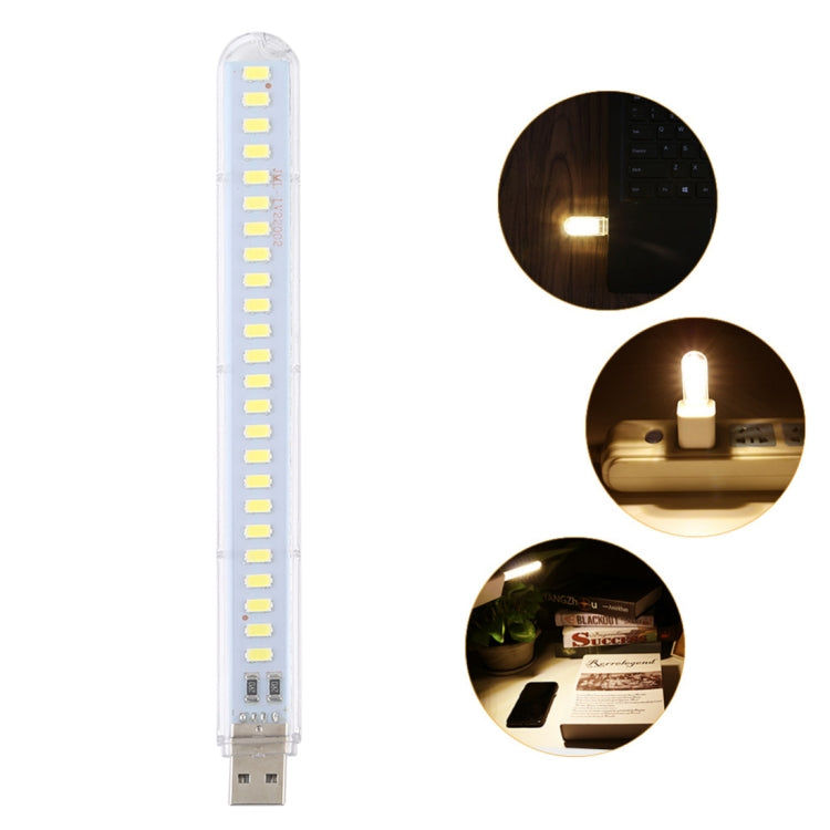 Elektroniktrade 3W 24LEDs 5V 200LM USB LED Buchleuchte Tragbares Nachtlicht Weißes Licht Elektroniktrade Switzerland