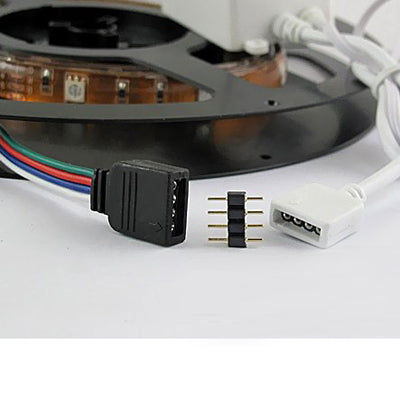 Elektroniktrade 4-poliger Stecker Adapter für RGB LED SMD Strip Light Elektroniktrade Switzerland
