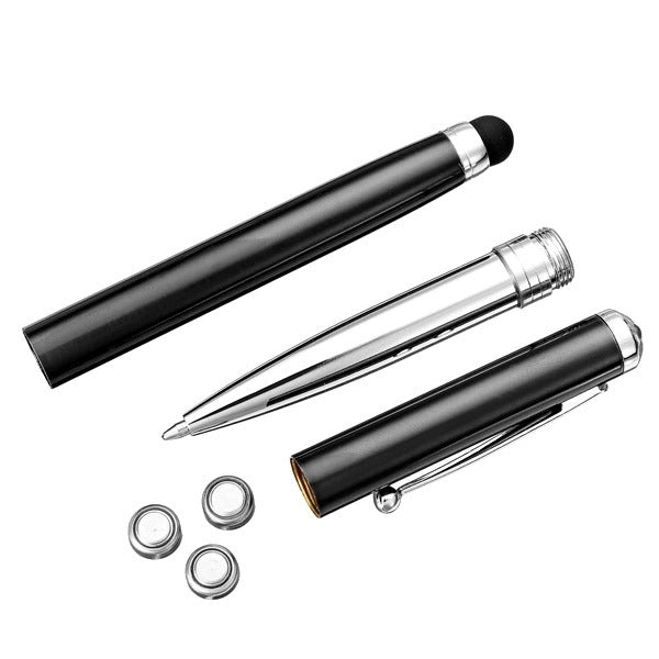 Elektroniktrade 4in1 Kugelschreiber Laser Rot mit Penstift für Tablet & Handy & Lampe Elektroniktrade Switzerland
