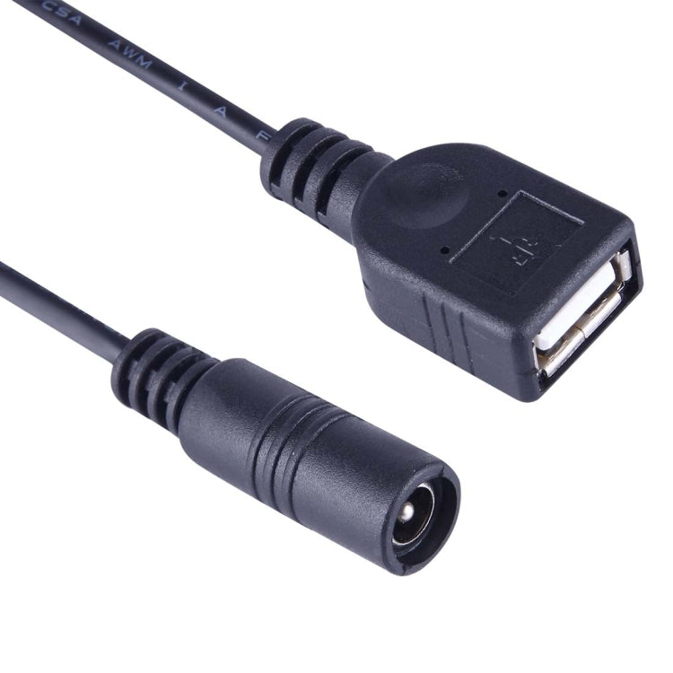 Elektroniktrade 5,5 x 2,1 mm DC-Buchse zu USB AF DC-Stecker-Kabel Elektroniktrade Switzerland