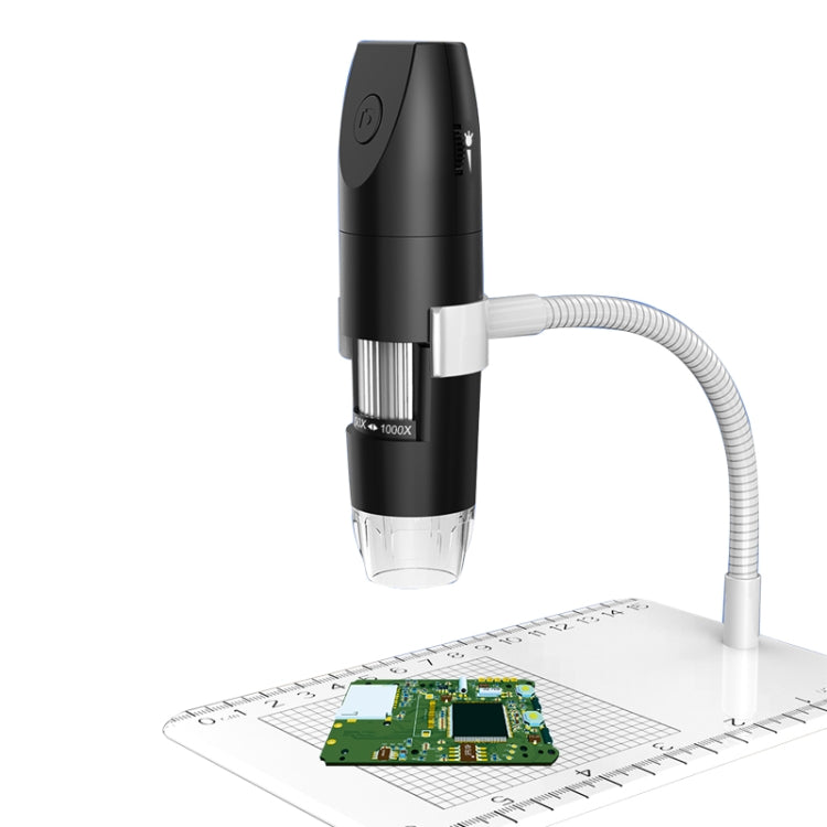 Elektroniktrade 50-1000X Einstellbares Smart Wifi USB Digitalmikroskop (schwarz) Elektroniktrade Switzerland