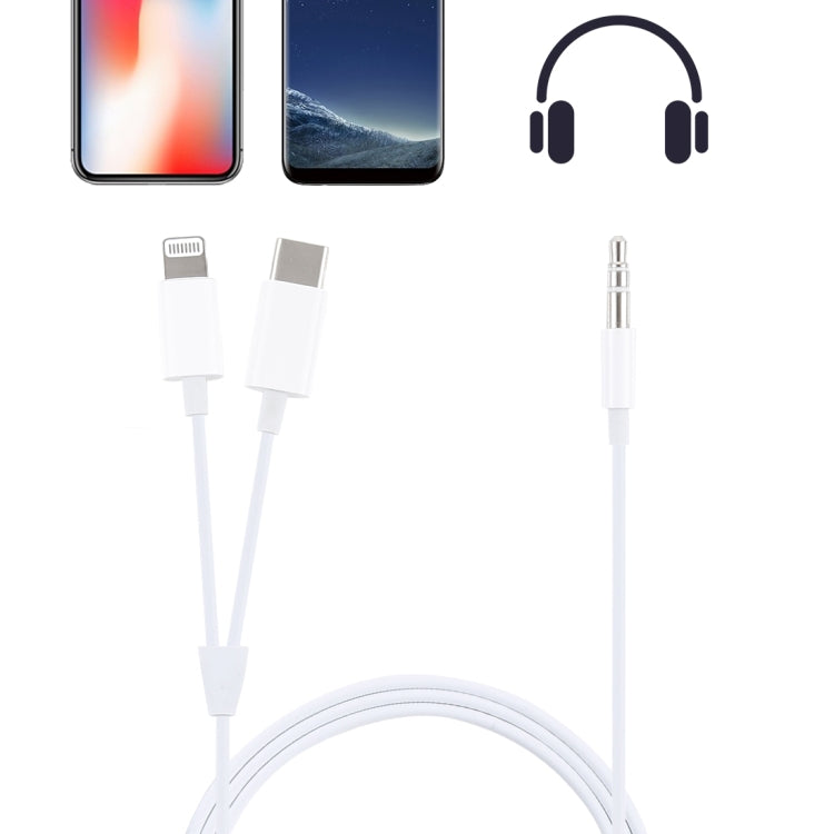 Elektroniktrade 8-poliges Audio-Kabel für Mobiltelefone vom Typ C bis 3,5 mm elektroniktrade Switzerland