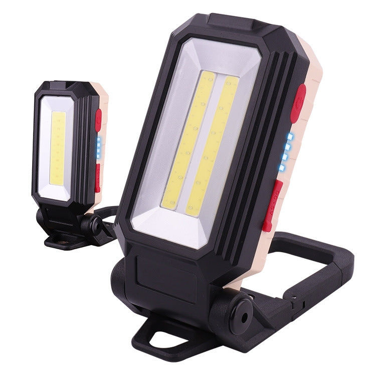 Elektroniktrade Autoinspektion Arbeitslicht USB-Lade-LED-Faltkampierlampe mit Haken + Magnet Elektroniktrade Switzerland
