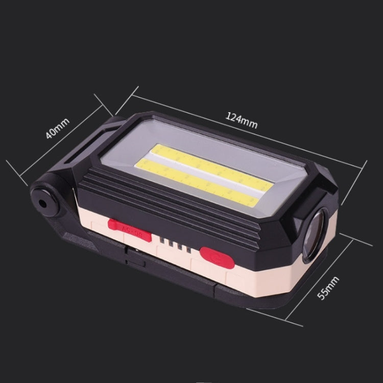 Elektroniktrade Autoinspektion Arbeitslicht USB-Lade-LED-Faltkampierlampe mit Haken + Magnet Elektroniktrade Switzerland
