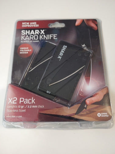 Elektroniktrade CardSharp2 Klappmesser in Kreditkartengröße 2er Pack Elektroniktrade Switzerland