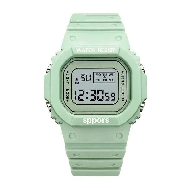 Elektroniktrade Digitale Sport Kinder Uhr in Grün elektroniktrade Switzerland