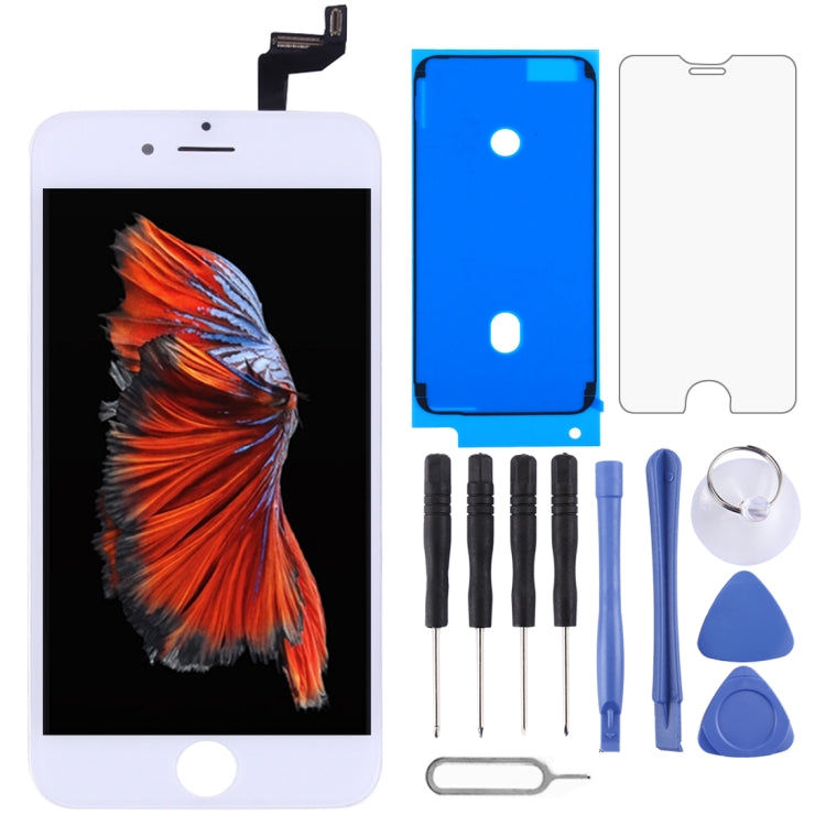 Elektroniktrade Ersatz LCD-Bildschirm und Digitizer-Vollmontage mit Rahmen für iPhone 6s (Weiß) Elektroniktrade Switzerland