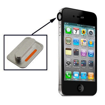 Elektroniktrade Ersatz Stummschalttaste für iPhone 4 Elektroniktrade Switzerland