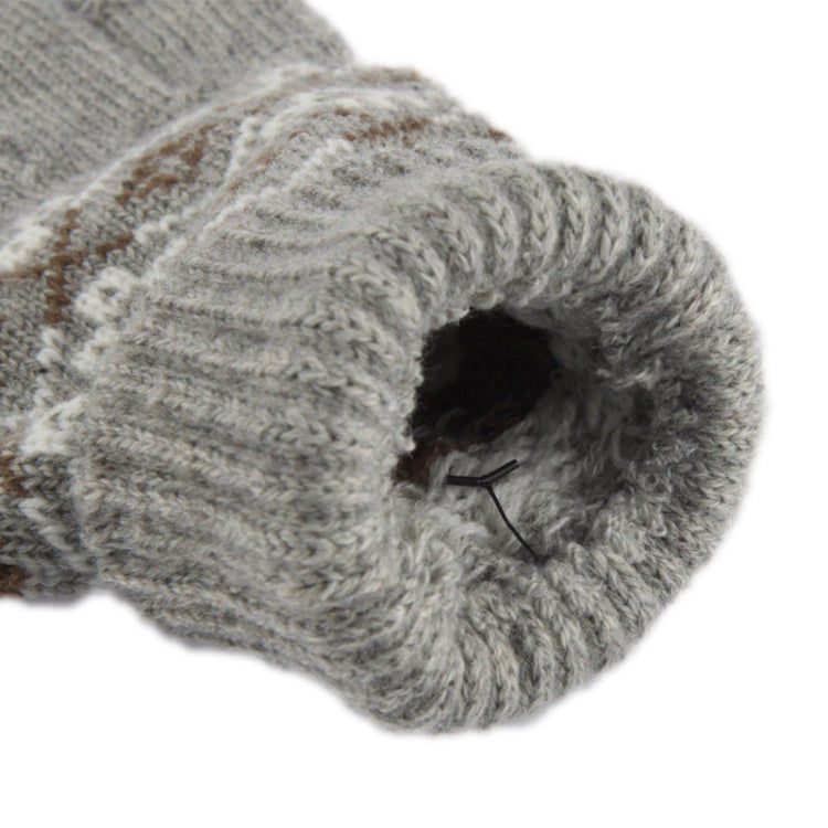 Elektroniktrade Gewebtes dekoratives Muster Fünf Finger Touchscreen-Handschuhe Elektroniktrade Switzerland