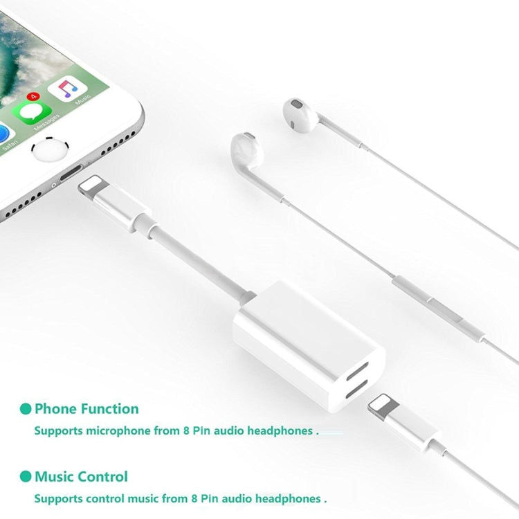 Elektroniktrade iPhone Lightning Dual Lade & Audio Adapter Elektroniktrade Switzerland