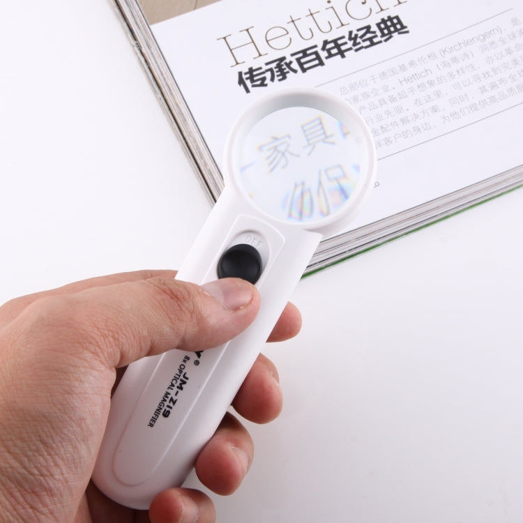 Elektroniktrade JAKEMY JM-Z19 Tragbare optische 8-fache Lupe mit LED-Licht Elektroniktrade Switzerland