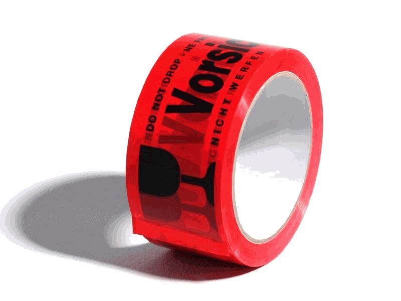 Elektroniktrade Klebeband 50mm/66 Meter (Leise + VORSICHT GLAS) Elektroniktrade Switzerland