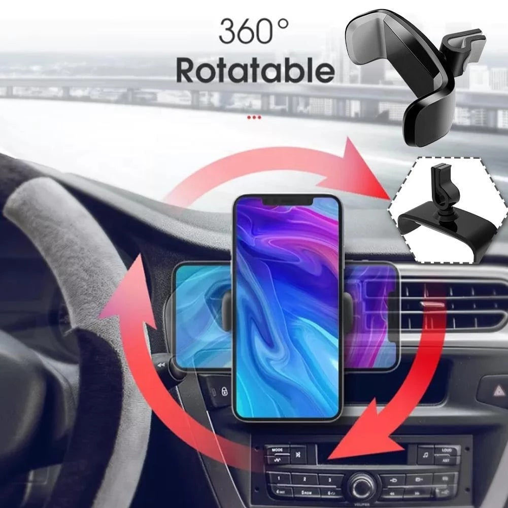 Elektroniktrade Lüftungsgitter Auto Handy Halter 360° Elektroniktrade Switzerland