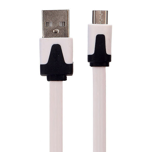 Elektroniktrade Ladekabel Micro USB weiss 2 m elektroniktrade Switzerland
