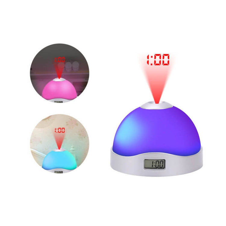 Elektroniktrade Lazy Magic Bunte leuchtende Projektionsuhr LED Elektroniktrade Switzerland