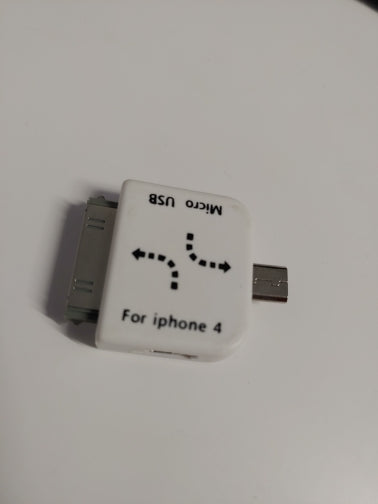 Elektroniktrade MicroUSB/MiniUSB iPhone 4 Adapter Elektroniktrade Switzerland