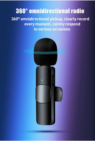 Elektroniktrade Mini-Funkmikrofon für USB-C/Lightning Geräte, 2,4 GHz, 48 kHz Stereo, 10 m Elektroniktrade Switzerland