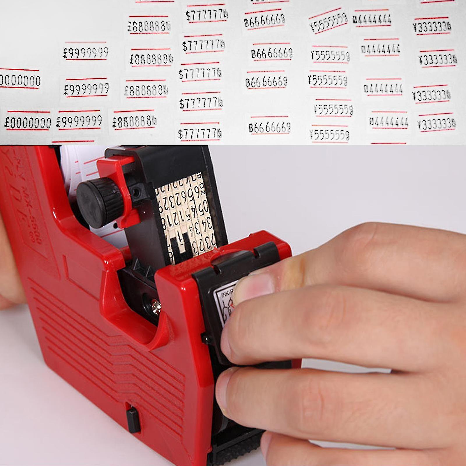 Elektroniktrade Portable Preis Labler Etiketten Maschine - Farbe Blau elektroniktrade Switzerland